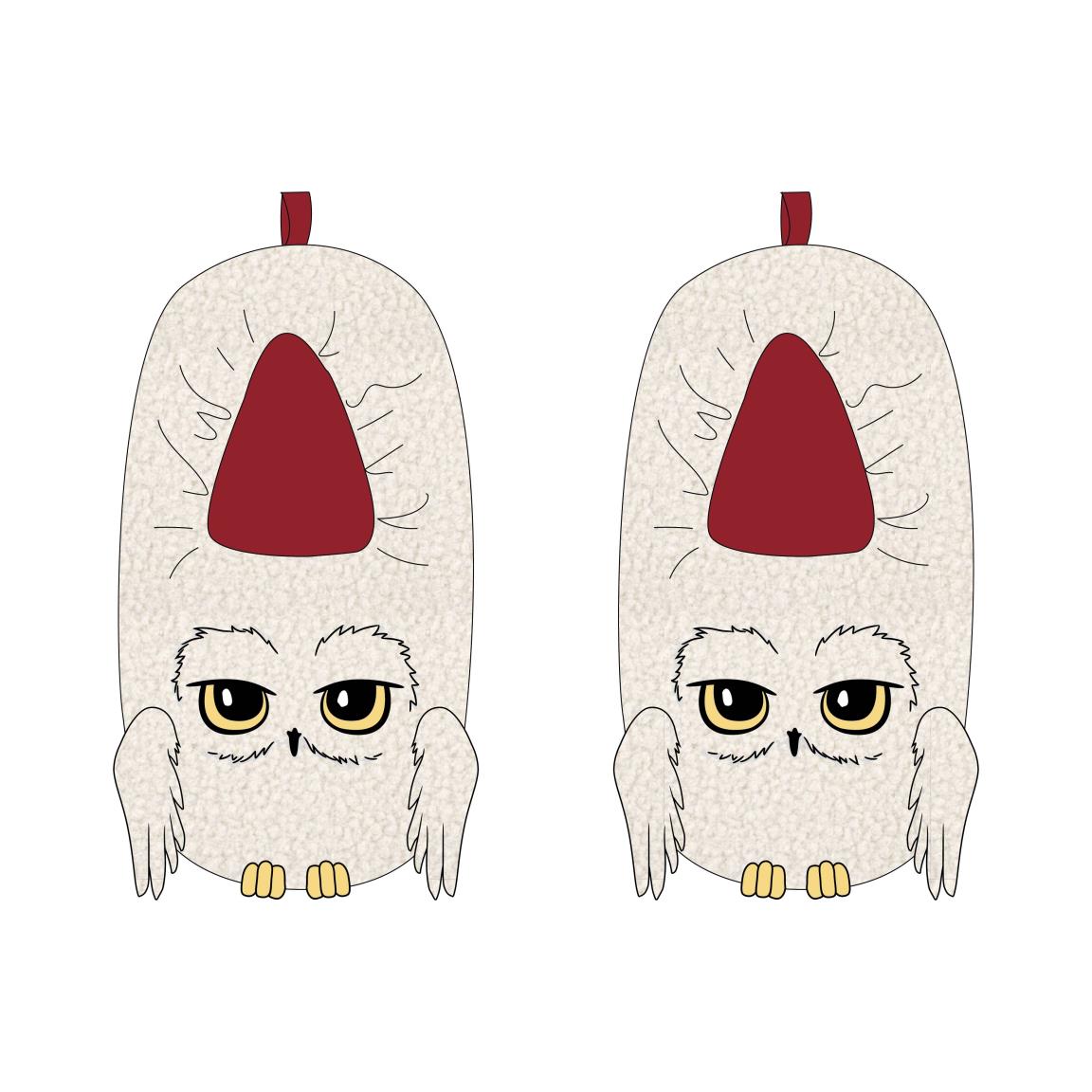 ZAPATILLAS DE CASA 3D APLICACIONES HARRY POTTER