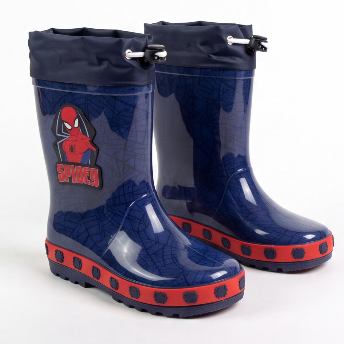 BOTAS LLUVIA PVC SPIDERMAN