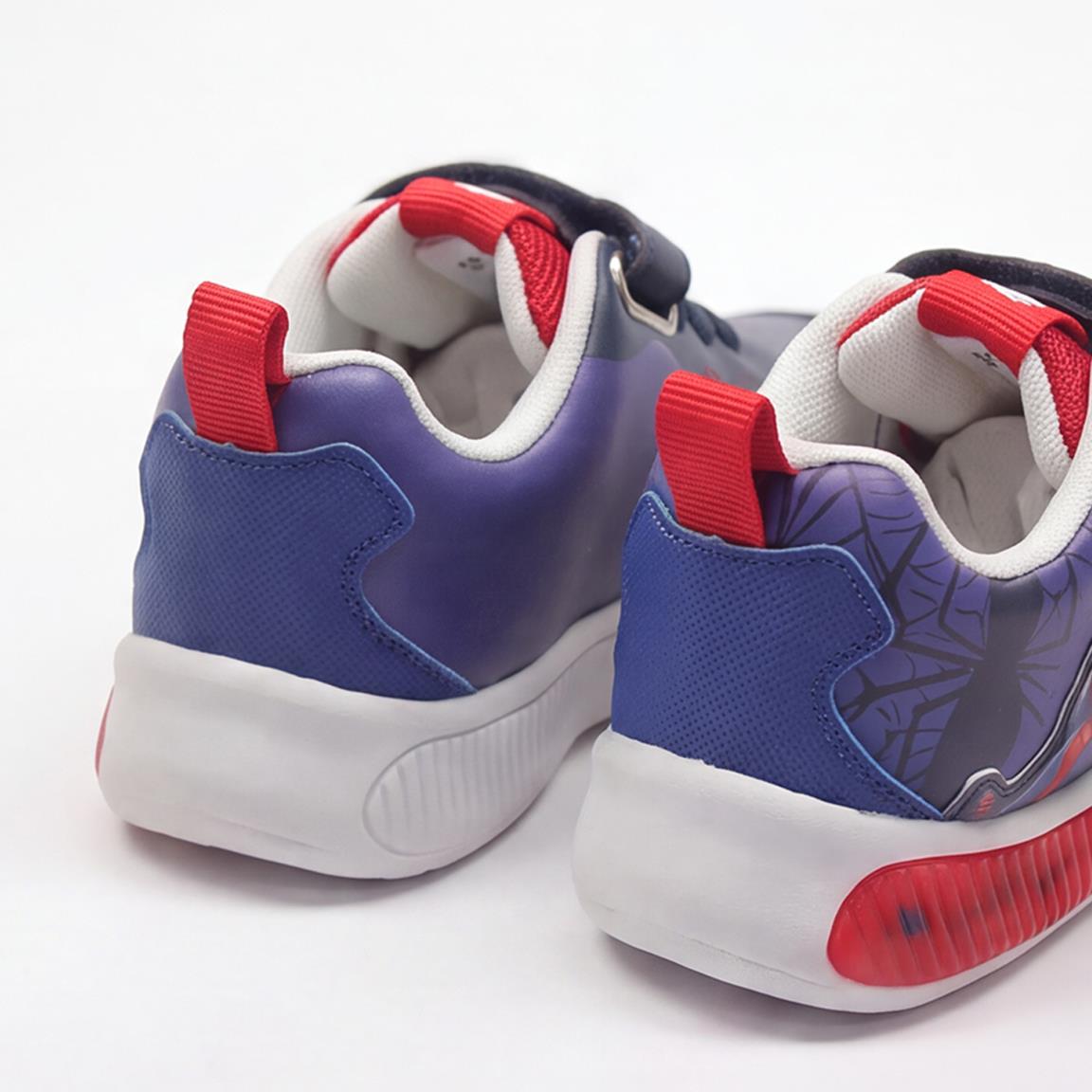 DEPORTIVA SUELA PVC CON LUCES SPIDERMAN