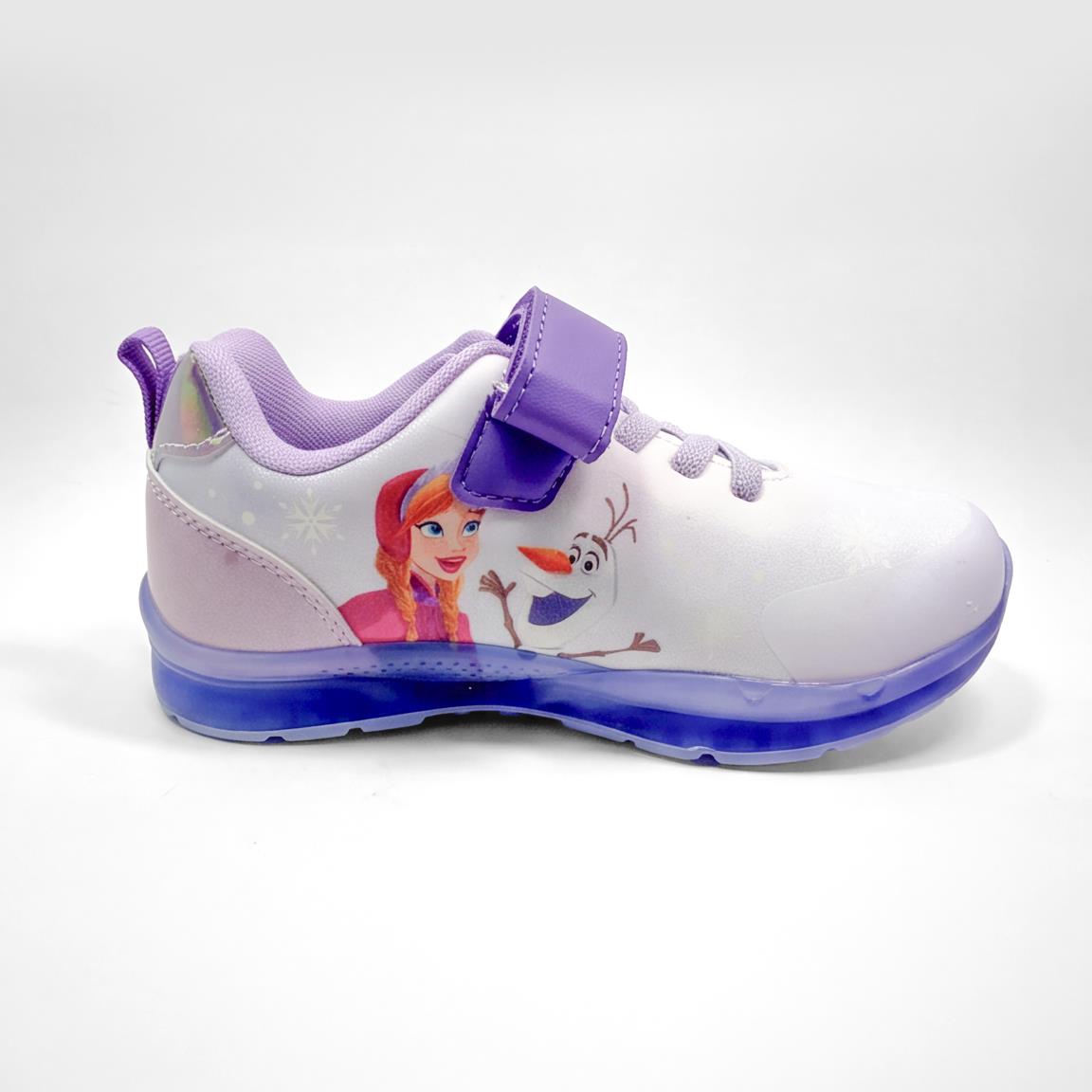DEPORTIVA SUELA TPR CON LUCES TRANSPARENTE FROZEN
