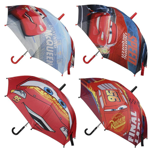 PACK OF 4 CARS 3 AUTOMATIC UMBRELLAS, ASSORTED
