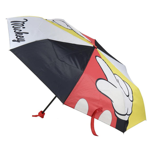 PARAGUAS PLEGABLE ADULTO MANUAL MICKEY DISNEY