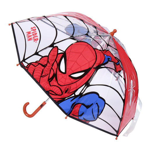 PARAGUAS MANUAL POE BURBUJA SPIDERMAN - Imagen 1