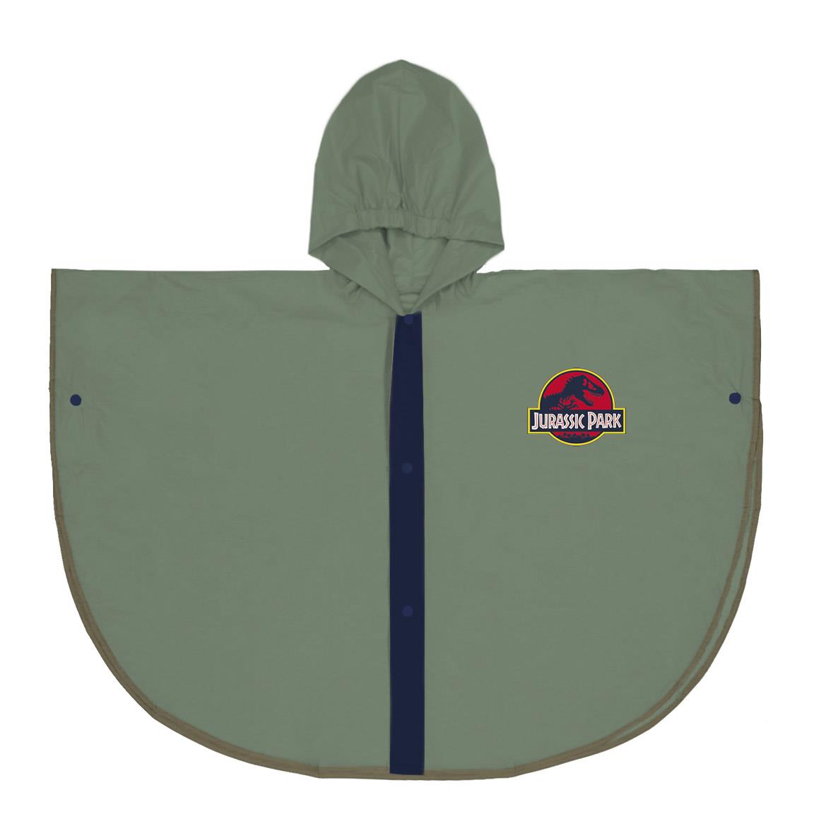 IMPERMEABLE PONCHO JURASSIC PARK - Imagen 1