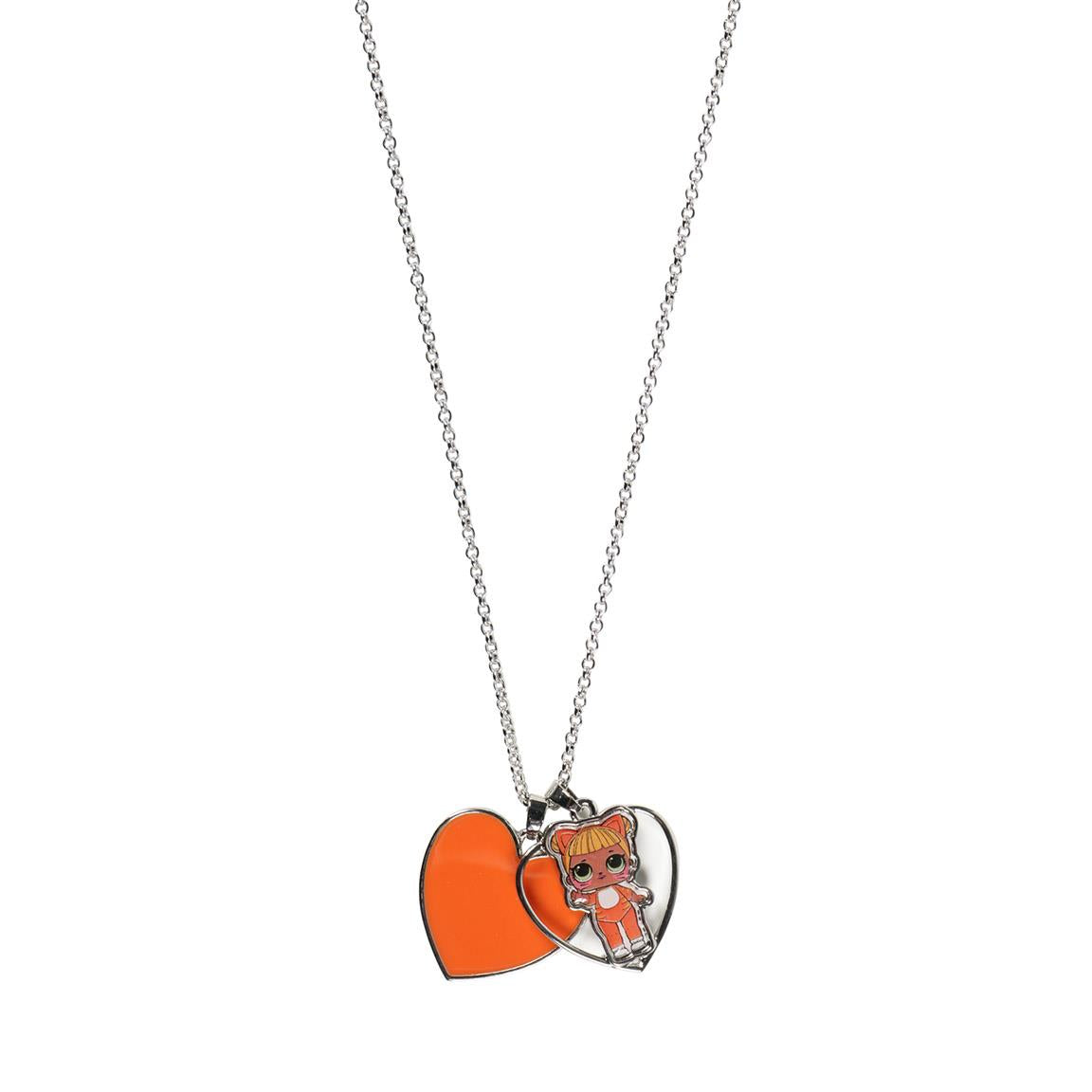 COLLAR METALICO CORAZON PREMIUM LOL SURPRISE