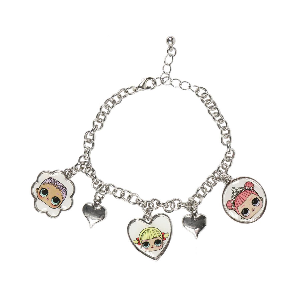 SET REGALO PULSERA METALICA CON CHARM LOL SURPRISE