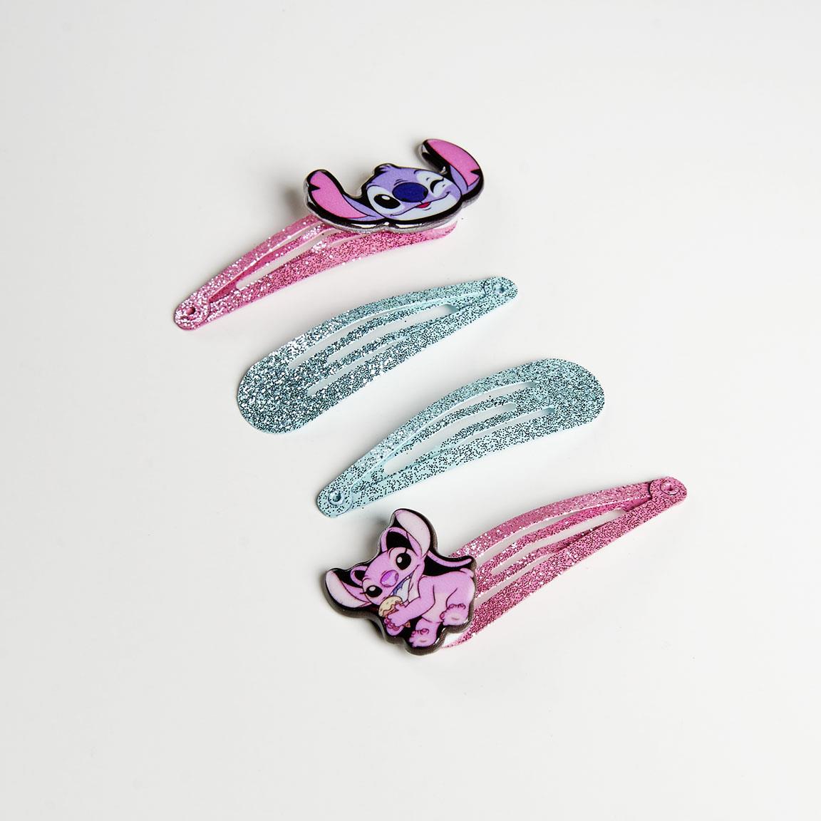 ACCESORIO PELO CLIPS 4 PIEZAS  STITCH