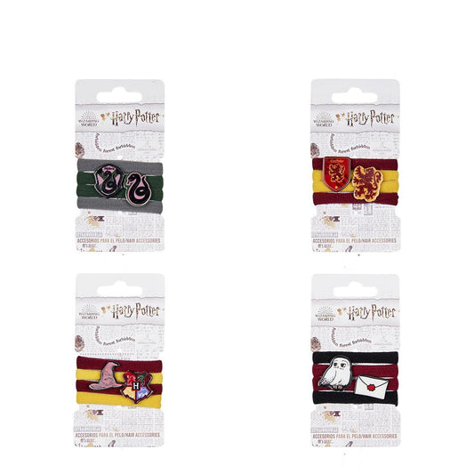 ACCESORIO PELO COLETERO  HARRY POTTER 4 PIEZAS