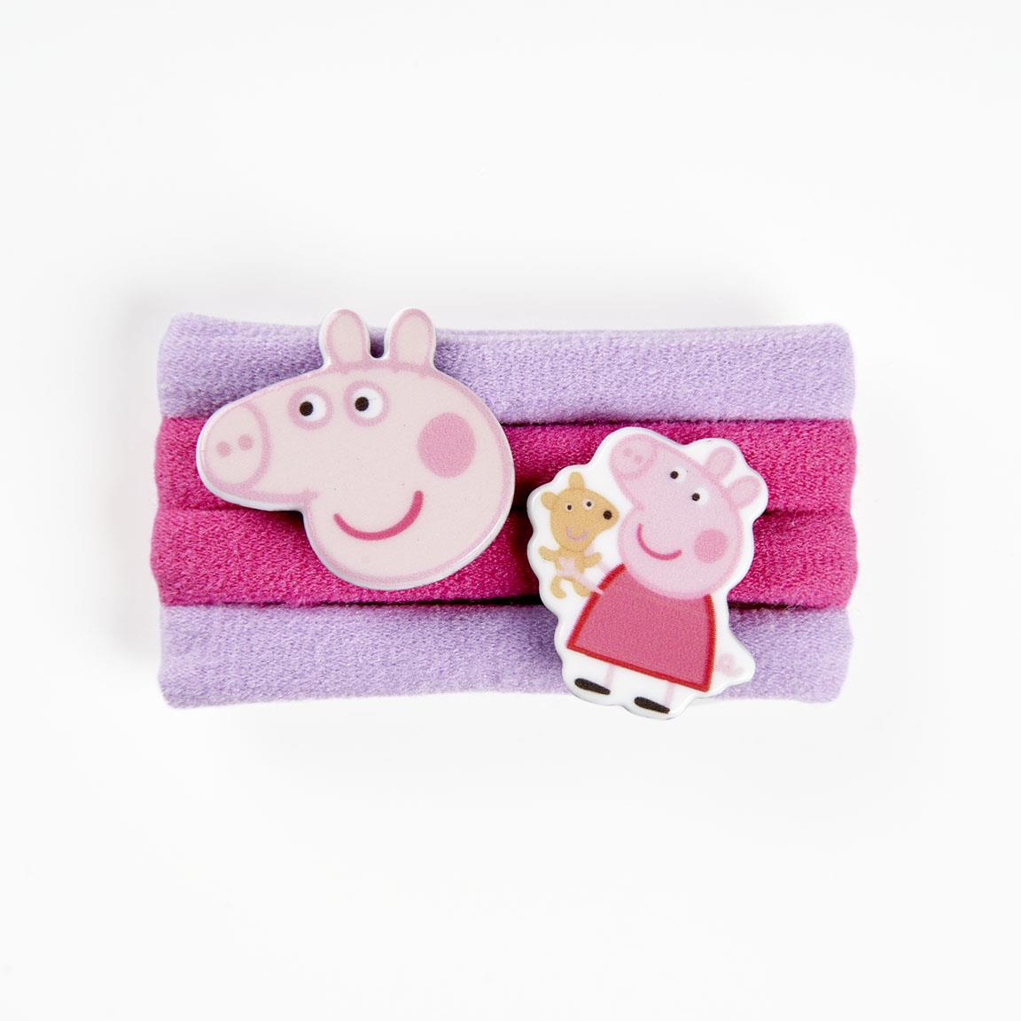 ACCESORIOS PELO COLETERO PEPPA PIG PACK X 4
