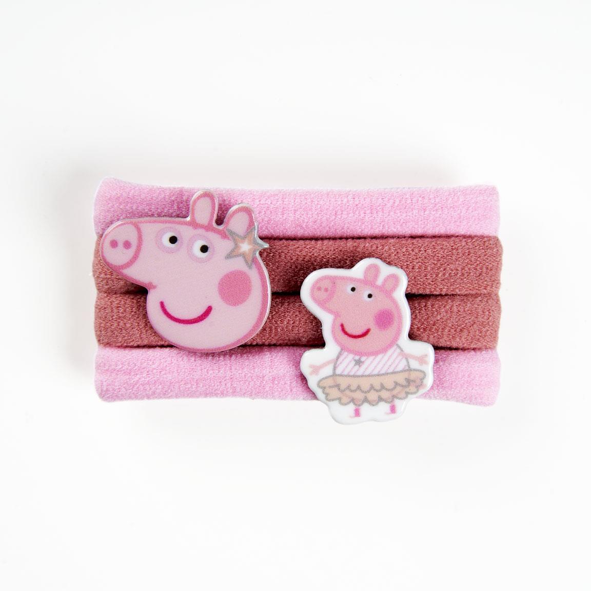 ACCESORIOS PELO COLETERO PEPPA PIG PACK X 4