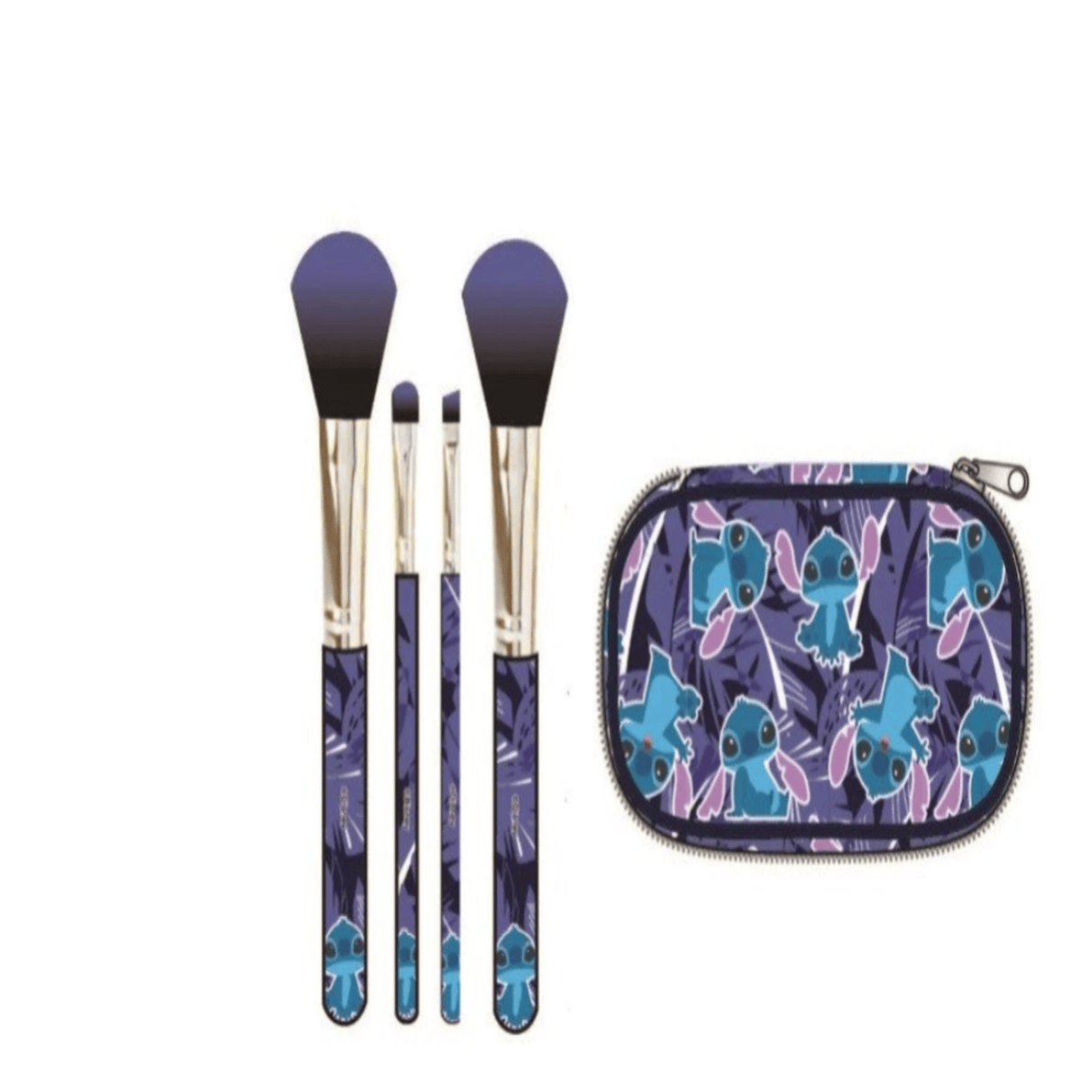 SET DE BELLEZA NECESER 4 PIEZAS STITCH