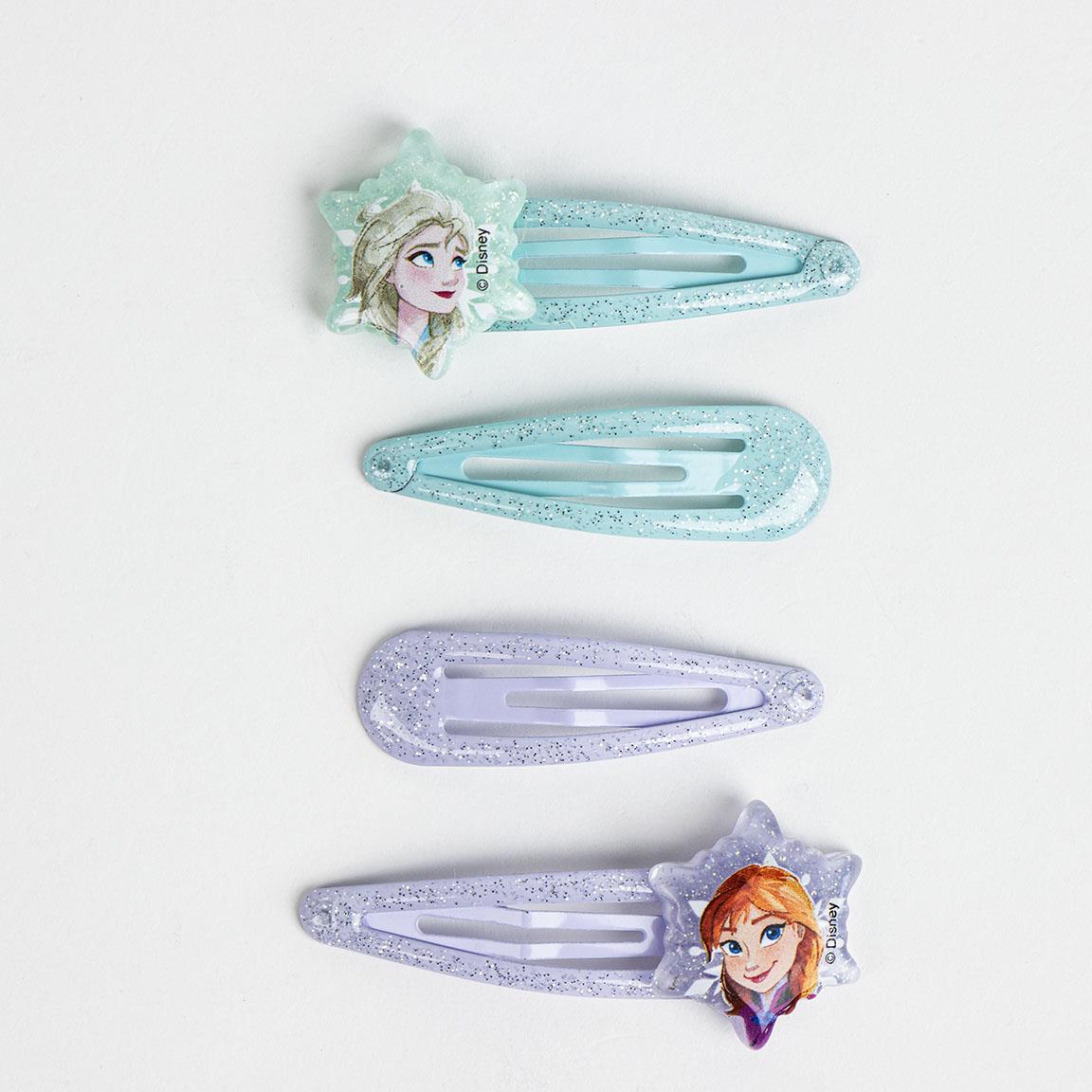 ACCESORIOS PELO CLIPS 4 PIEZAS FROZEN - Imagen 2