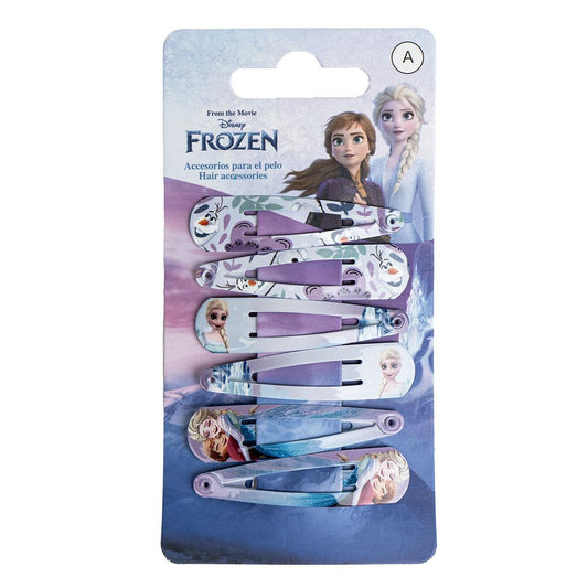 ACCESORIOS PELO CLIPS 6 PIEZAS FROZEN - Imagen 1