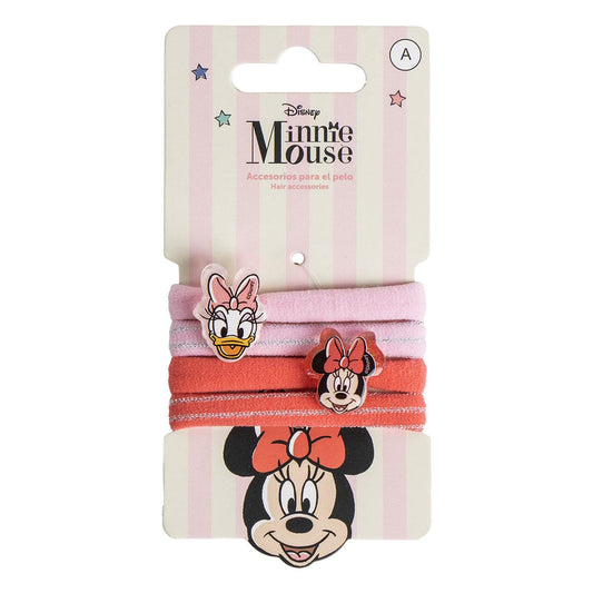 ACCESORIOS PELO COLETERO 4 PIEZAS MINNIE - Imagen 1