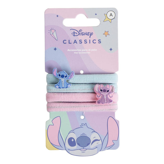 ACCESORIOS PELO COLETERO 4 PIEZAS STITCH - Imagen 1
