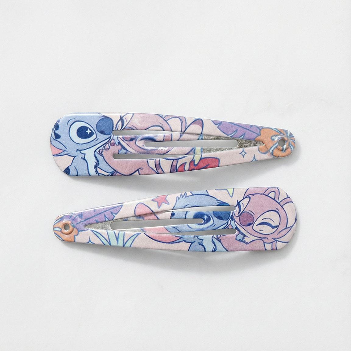 ACCESORIOS PELO CLIPS 6 PIEZAS STITCH