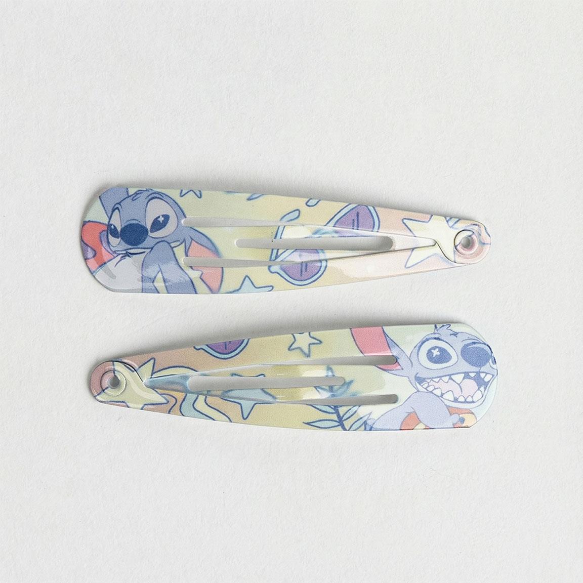 ACCESORIOS PELO CLIPS 6 PIEZAS STITCH