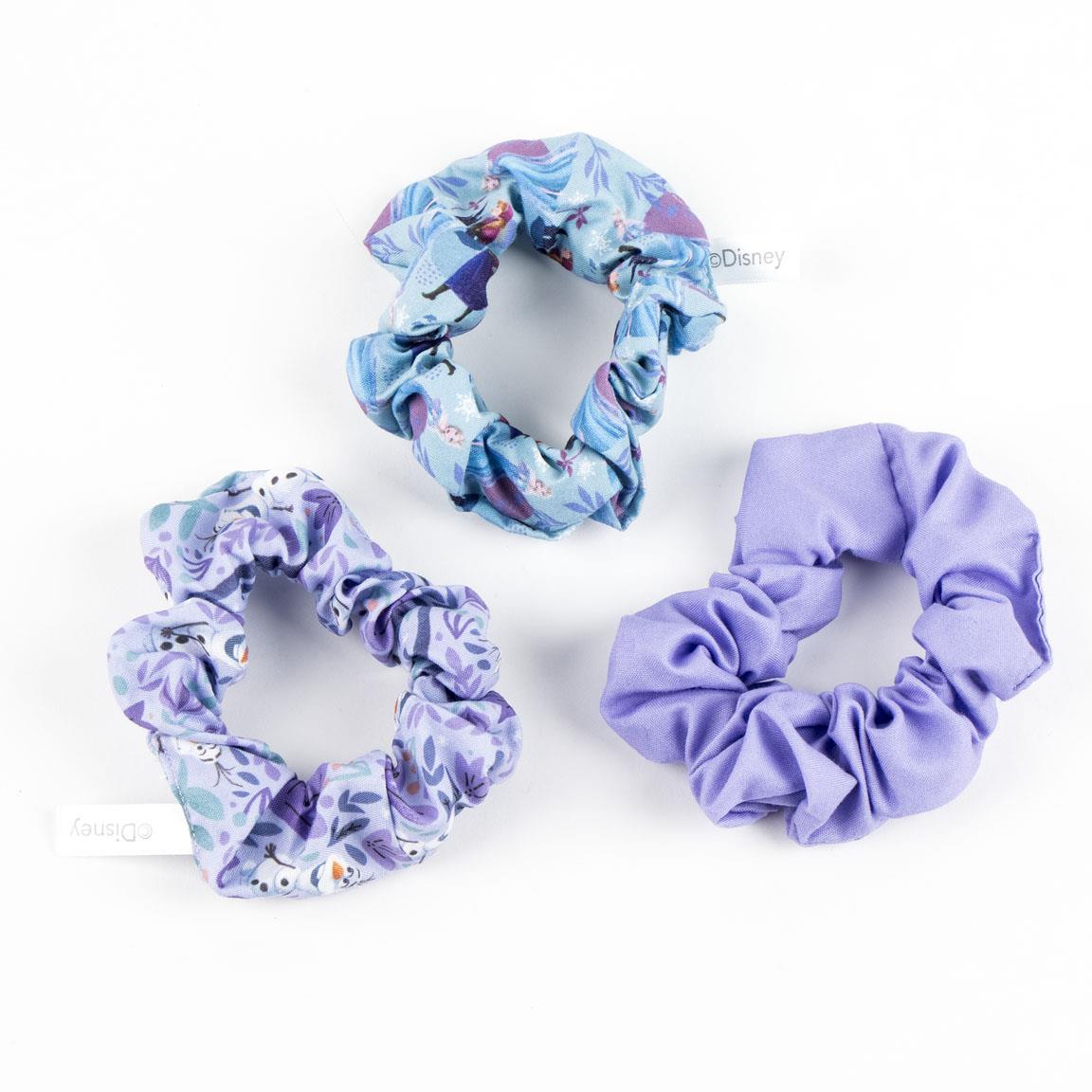 ACCESORIOS PELO COLETERO DE TELA 3 PIEZAS FROZEN - Imagen 2