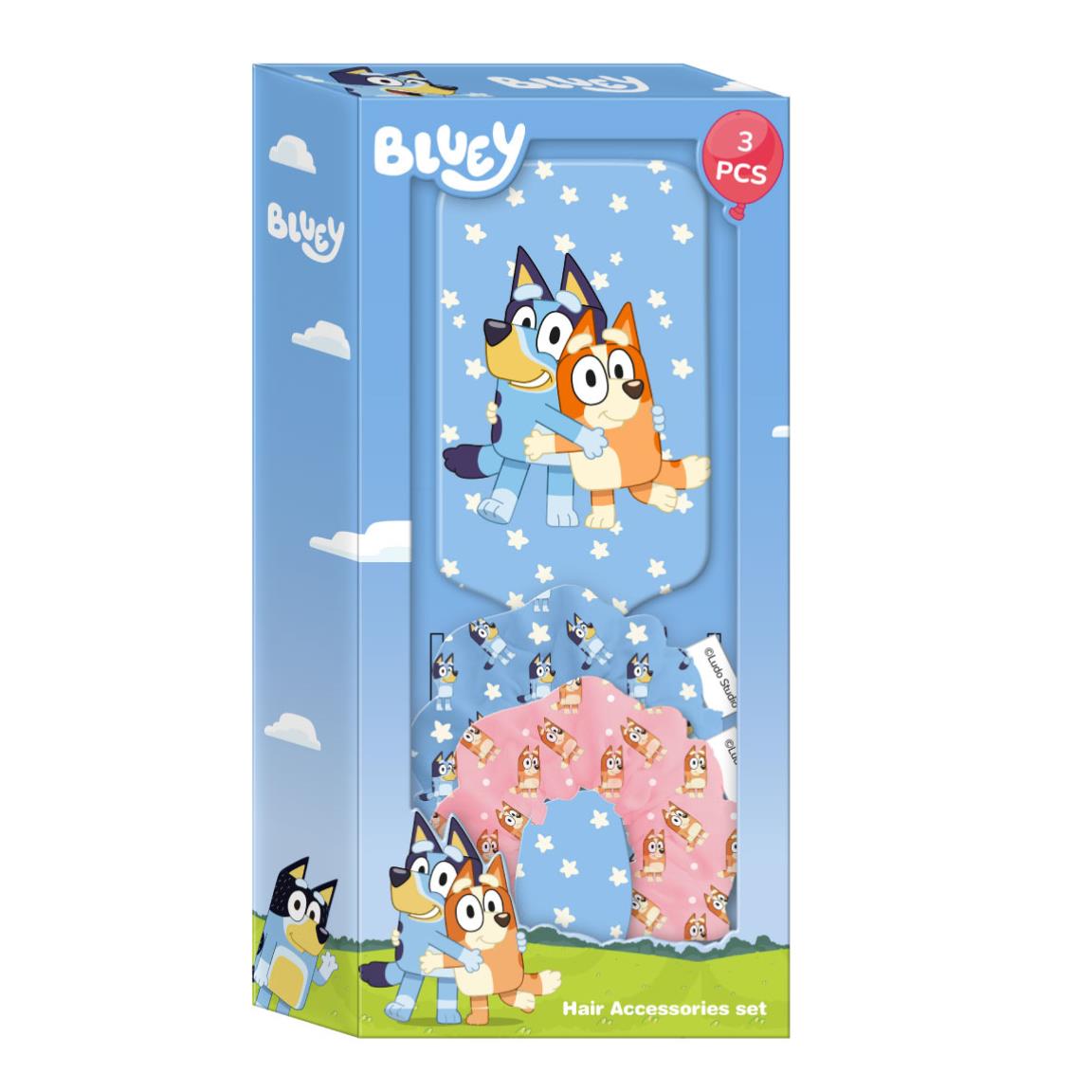 SET DE BELLEZA ACCESORIOS 2 PIEZAS BLUEY