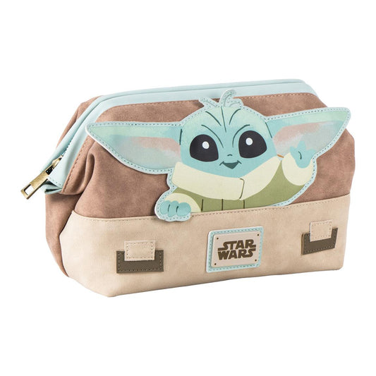 NECESER ASEO VIAJE POLIPIEL THE MANDALORIAN GROGU - Imagen 1
