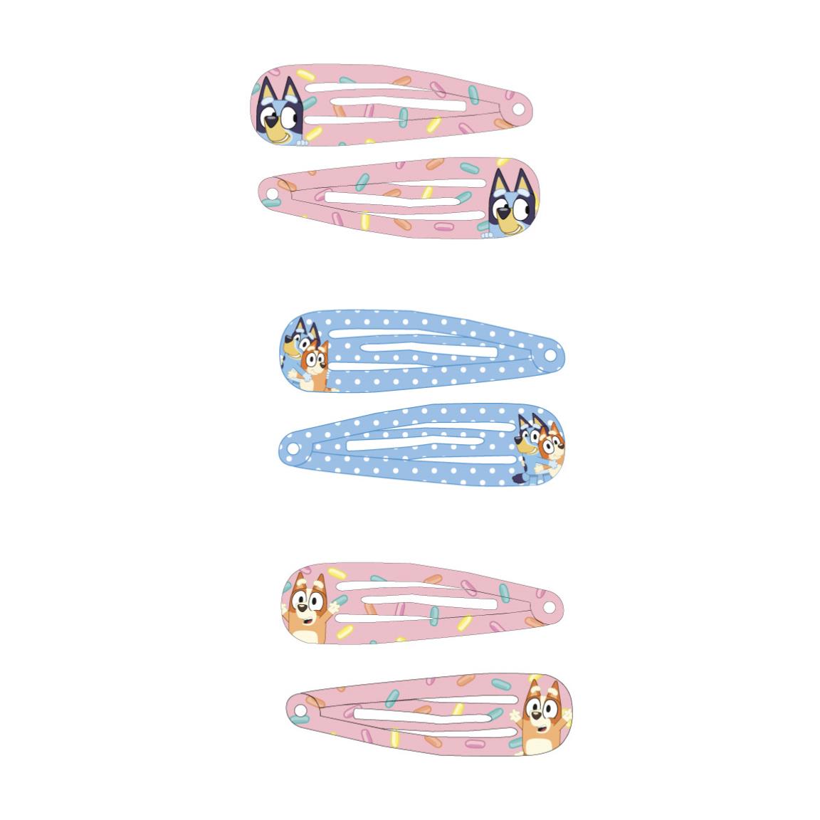 ACCESORIOS PELO CLIPS 6 PIEZAS BLUEY - Imagen 2