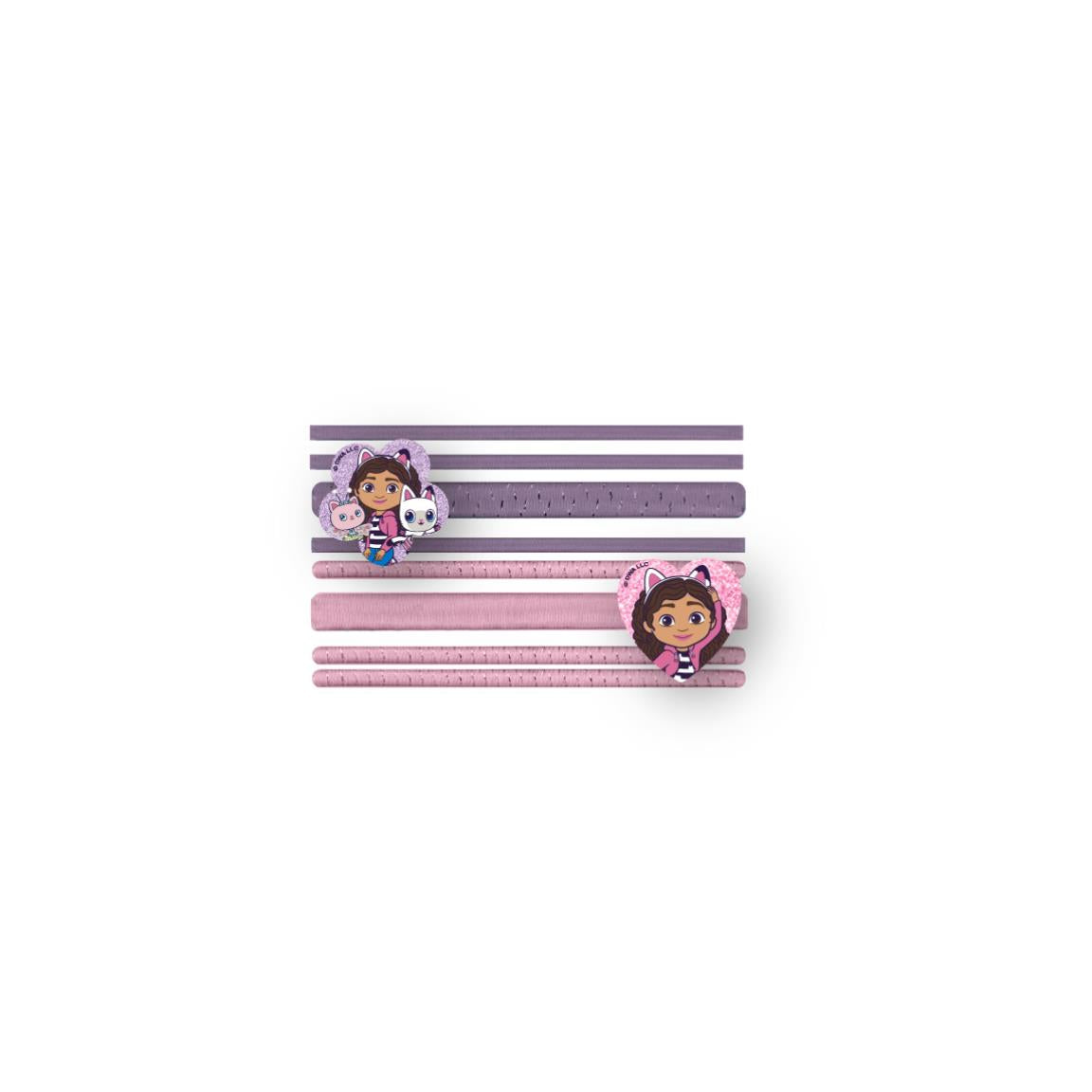 ACCESORIOS PELO ELÁSTICOS 8 PIEZAS GABBY´S DOLLHOUSE - Imagen 2