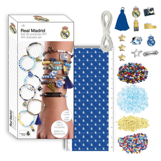 SET DE BELLEZA DIY PULSERA REAL MADRID - Imagen 1