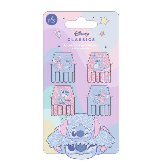 ACCESORIOS PELO CLIPS 5 PIEZAS STITCH - Imagen 1