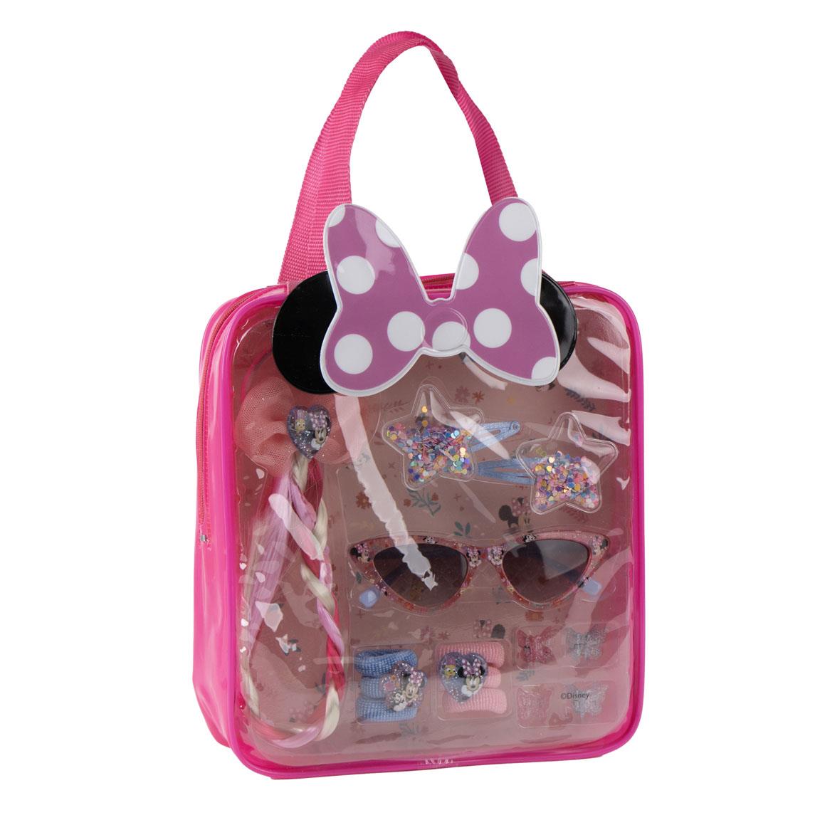 SET DE BELLEZA BOLSITO GAFAS MINNIE