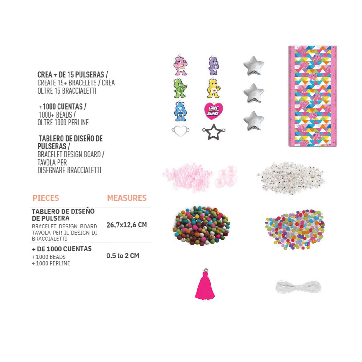 SET DE BELLEZA DIY PULSERA CARE BEARS