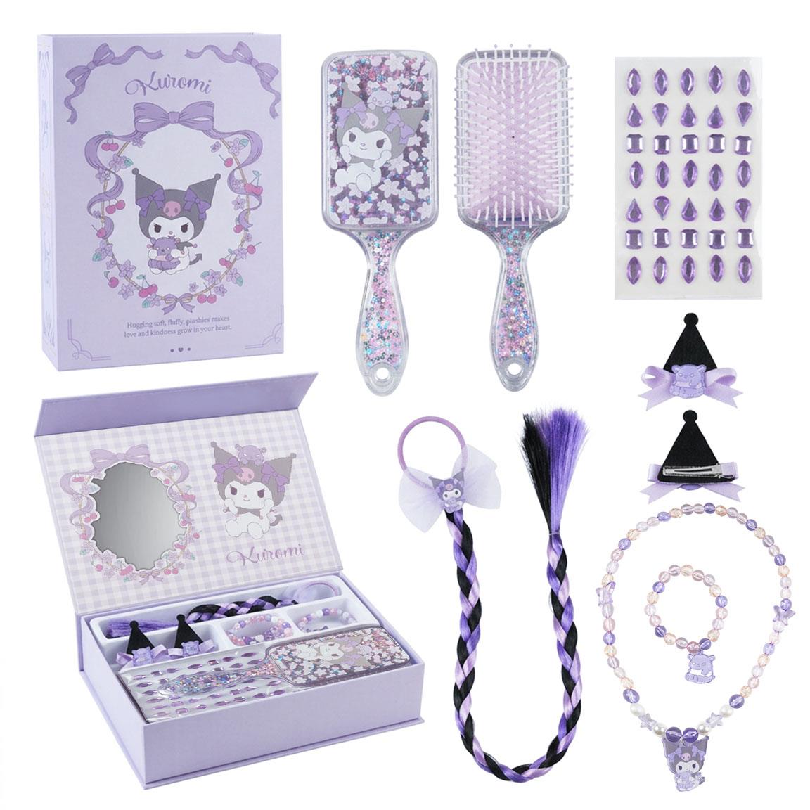 SET DE BELLEZA CAJA ACCESORIOS HELLO KITTY KUROMI