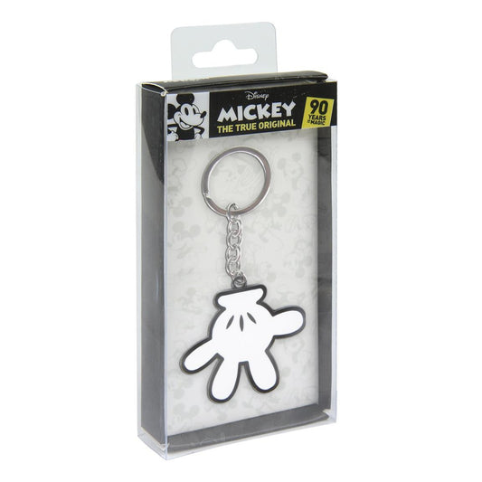 LLAVERO METAL MANO MICKEY DISNEY EN CAJA ACETATO