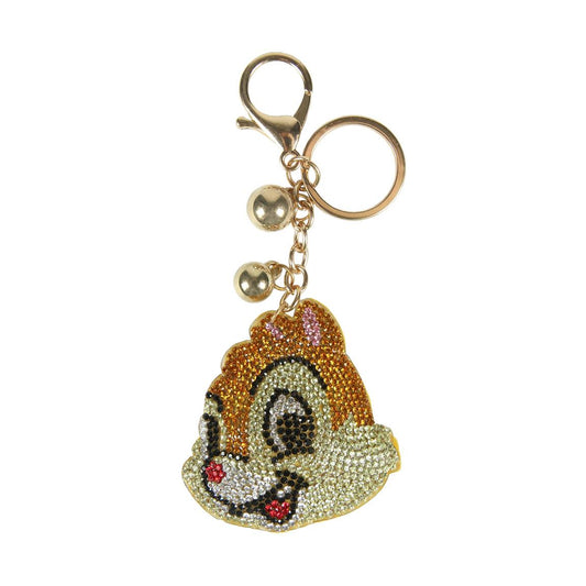LLAVERO PREMIUM 3D BRILLANTES CHIP AND DALE