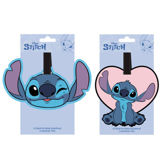 ETIQUETA VIAJE STITCH - Imagen 1