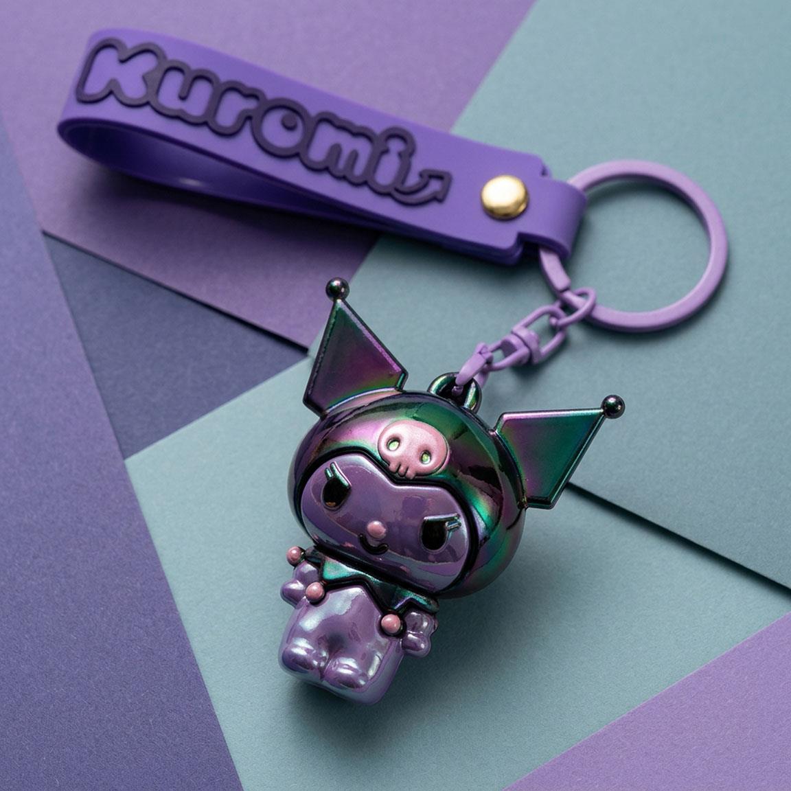LLAVERO 3D HELLO KITTY KUROMI