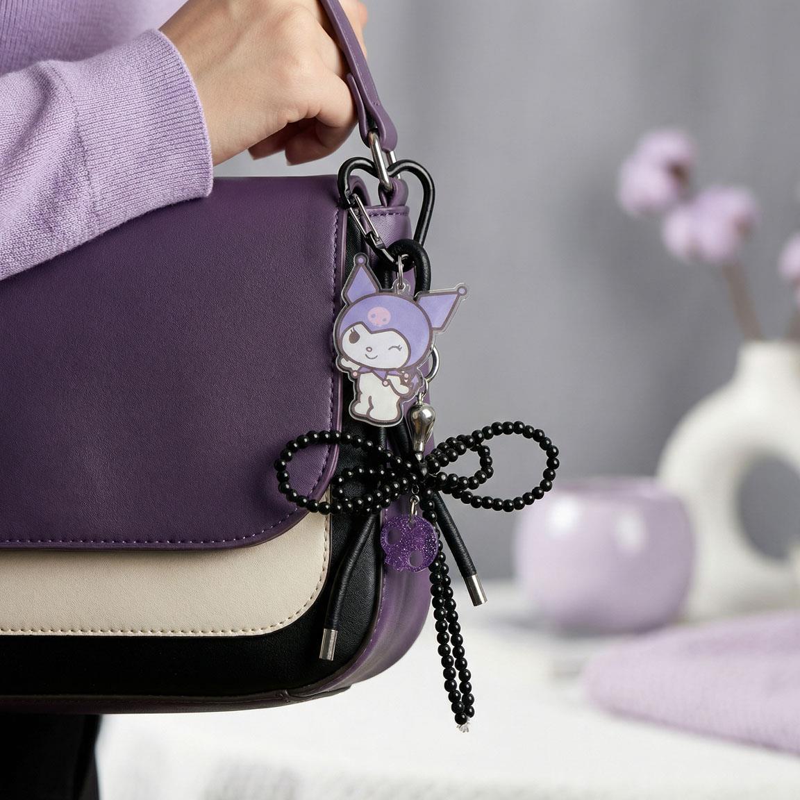 BAG CHARM FASHION HELLO KITTY KUROMI