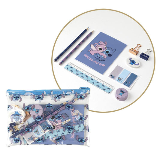 SET PAPELERÍA ESCOLAR STITCH - Imagen 1