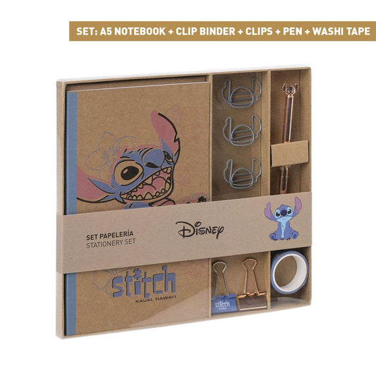 SET DE PAPELERÍA STITCH - Imagen 1