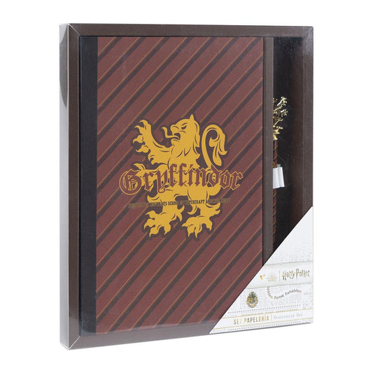 SET DE PAPELERÍA HARRY POTTER GRYFFINDOR - Imagen 1