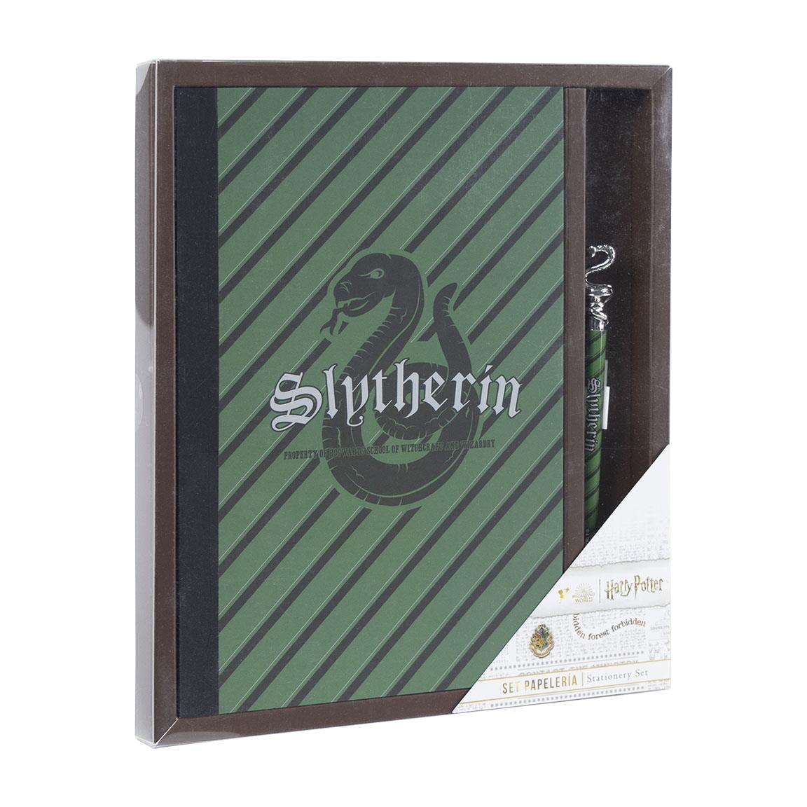 SET DE PAPELERIA HARRY POTTER SLYTHERIN