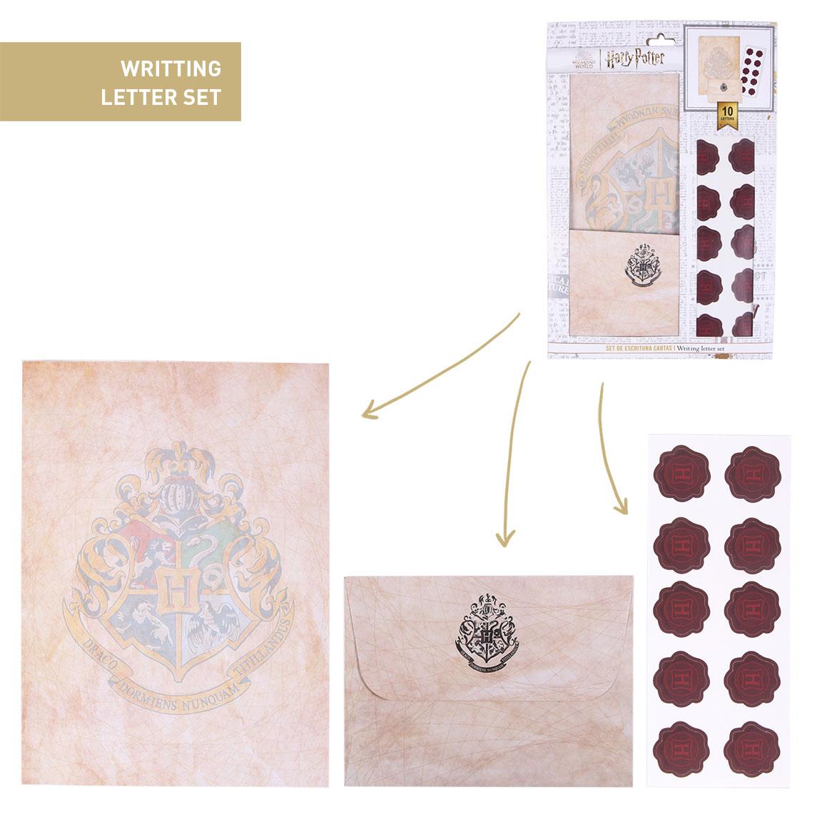 HARRY POTTER LETTER STATIONERY SET