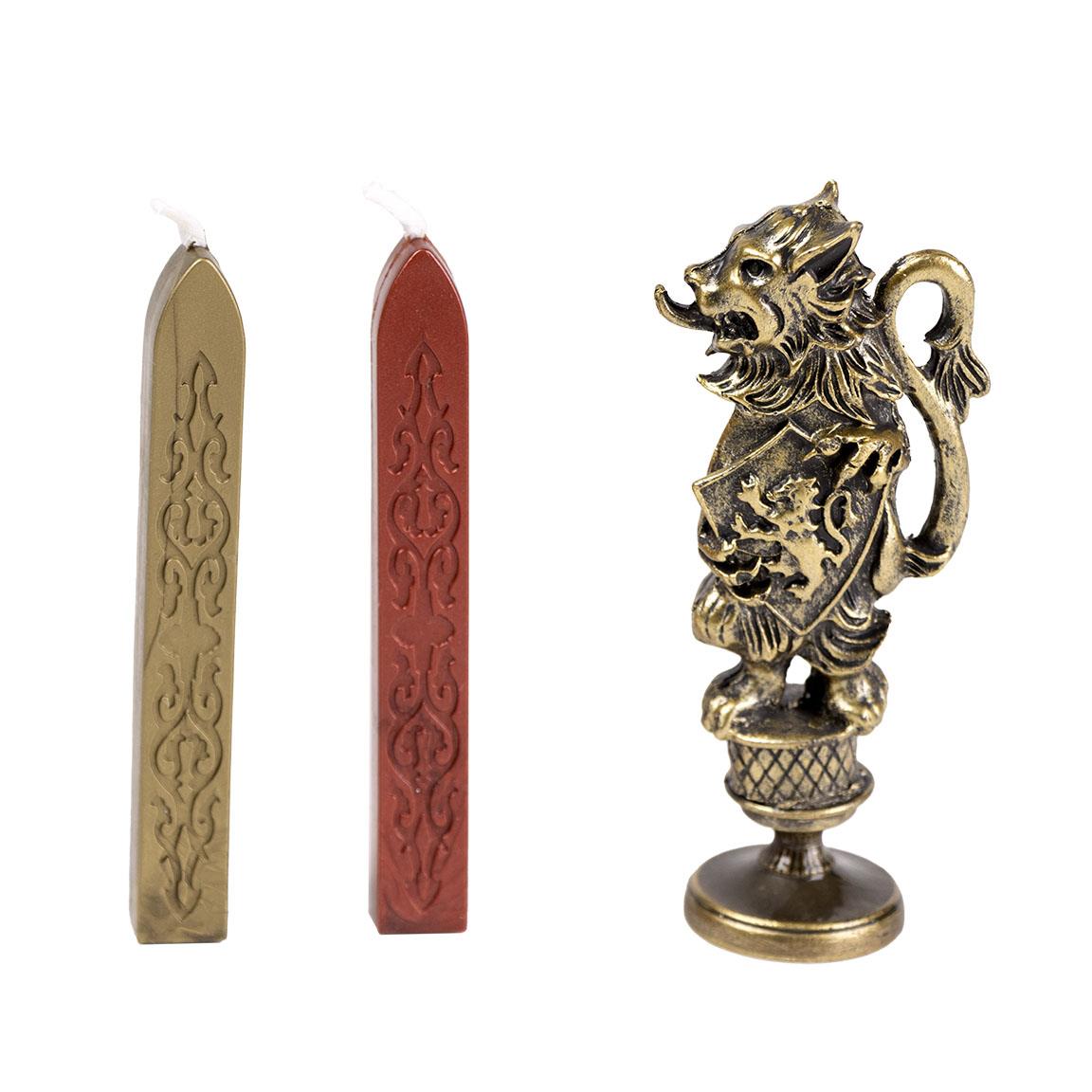 SET DE PAPELERÍA SELLO HARRY POTTER GRYFFINDOR - Imagen 2
