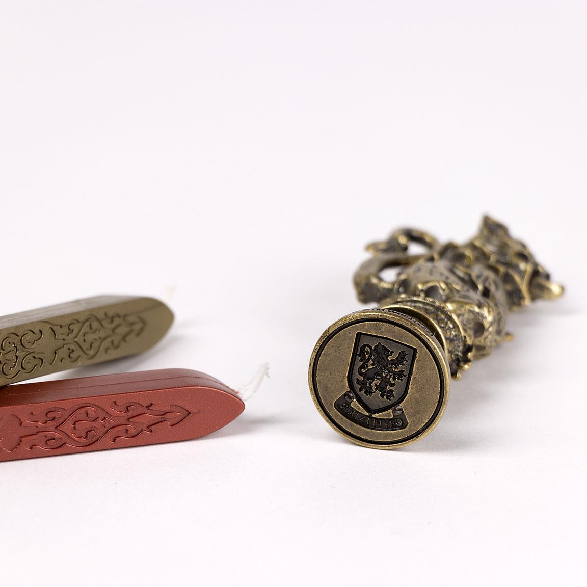 SET DE PAPELERÍA SELLO HARRY POTTER GRYFFINDOR - Imagen 3