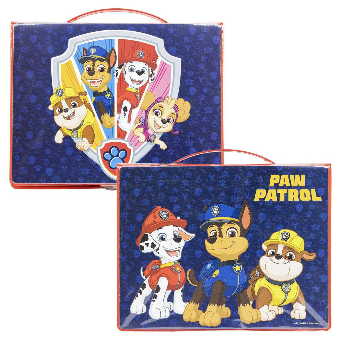 SET PAPELERIA COLOREABLE CAJA PAW PATROL