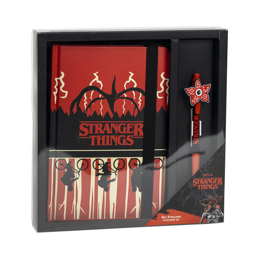 SET DE PAPELERÍA BOLÍGRAFO STRANGER THINGS - Imagen 1