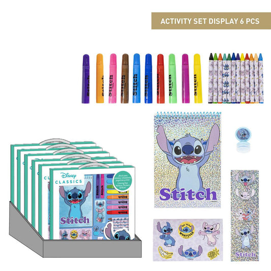 SET PAPELERÍA COLOREABLE DISPLAY STITCH - Imagen 1