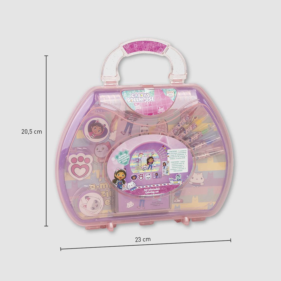 SET COLOREABLE MALETIN GABBY´S DOLLHOUSE - Imagen 2