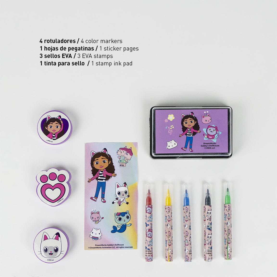 SET COLOREABLE MALETIN GABBY´S DOLLHOUSE - Imagen 3