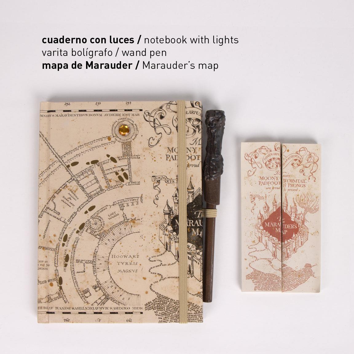 SET DE PAPELERÍA LUCES HARRY POTTER - Imagen 2