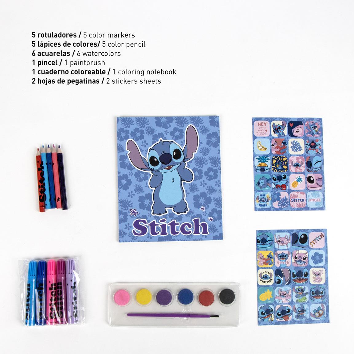 COLOREABLE MOCHILA STITCH - Imagen 2
